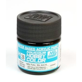 Mr Hobby Aqueous color H-028 Metal Black